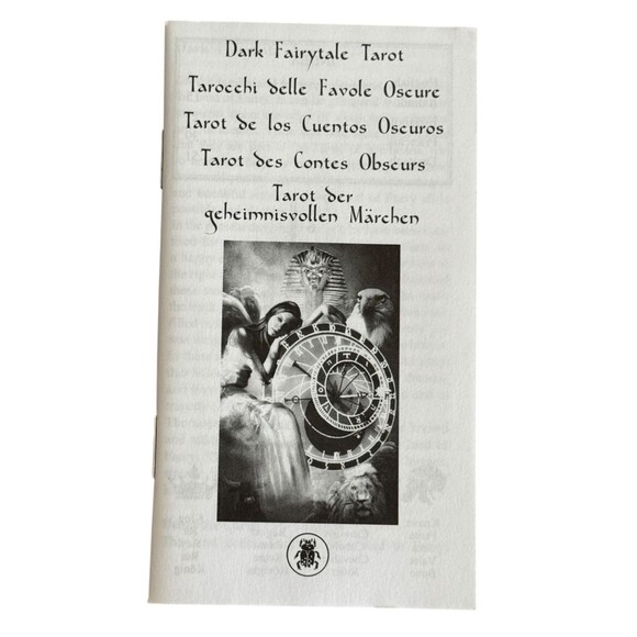 Dark Fairytale Tarot Deck 78 Cards Booklet Included Lo Scarabeo Gothic NEW - Picture 5 of 7